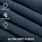 zzlamb Hooded Stadium Blanket,Waterproof Outdoor Camping Blanket Polar Fleece,Warm Windproof Portable for Stadium,Sports,Picnic,Beach,Car,Pets,56x75in Cyan Ridge Fade