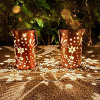 2 Pack Solar Lanterns Outdoor Waterproof Hummingbirds Birthday Gifts for Women Mom Grandma Garden Decor Metal Hanging LED Decorative Light for Patio Yard Lawn Backyard Front Porch Gardening Gifts