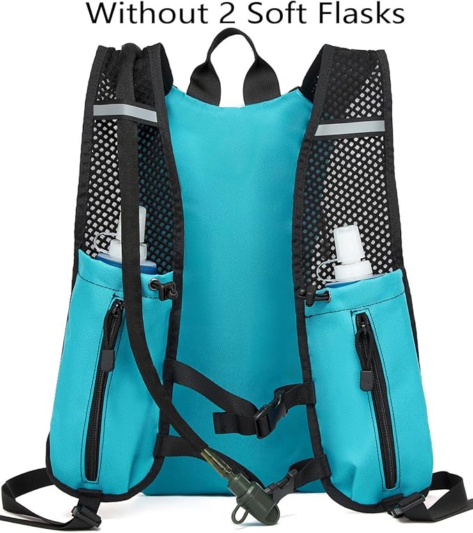 ATBP Insulated Hydration Pack Hiking Water Backpack Running Vest with 3L TPU Bladder Bag for Marathon Cycling Men