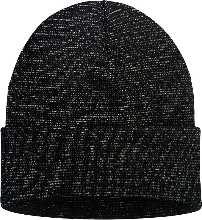 ATNKE LED Lighted Beanie Hat,USB Rechargeable 4 LED Running Headlamp Bright Cap with The Light Gifts for Men and Women