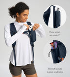 10L Small Hiking Backpack Travel Daypack Lightweight Packable Back Pack for Women Men(Dark Navy)