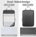 8 Set/6 Set/4 Set Compression Packing Cubes for Travel, Lightweight Vacation Travel Essentials, Travel Accessories for Suitcase Organizer Bags Set, Durable Luggage Organizer