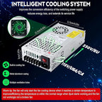 VAYALT 48V 12.5A 600W DC Switching Power Supply, Universal Regulated Switching AC 110V/220V to DC 48V Transformer, Power Supply for Industrial, CCTV, Computer Project, 3D Printer, LED Strip Light