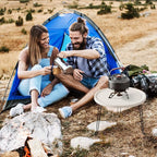 Home or Outdoor Multi-Functional Folding Portable Space-Saving Table (White)