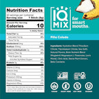 IQMIX Hydration Electrolyte Powder – 4-in-1 Formula for Hydration, Mental Clarity, Mood and Recovery – Sugar-Free Drink Mix, Keto, Magnesium L-Threonate, Lion’s Mane – 40 Count Piña Colada