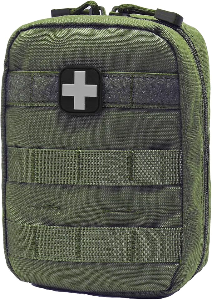 Carlebben EMT Pouch MOLLE Ifak Pouch Tactical MOLLE Medical First Aid Kit Utility Pouch