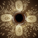 Solar Lanterns Outdoor Waterproof Lion Garden Decorations Gifts for Women Gifts for Mom Grandma Birthday Gifts Hanging Solar Lanterns Outdoor for Garden Decoration, Patio, Lawn, Pathway