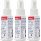 No Natz Botanical Bug Repellent, Effective for Gnat, Mosquito, and Biting Flies, Hand-Crafted and DEET-Free, Non-Greasy Formula, Made in The USA, 2 Ounce Spray Bottle, 3-Pack