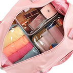 PACKISM Clear Toiletry Bag - TSA Approved Toiletry Bag 3 Pack Same Medium Size, Quart Size Bag Travel Makeup Cosmetic Bag, Carry on Airport Airline Compliant Bag, Black