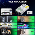 VAYALT DC 12V 41.6A 500W Switching Power Supply, 110V/220 V Power Supply AC to DC Converter, Universal Regulated Switching,12V Power Supply for CCTV Camera System,3D Printer,Led Strip,Computer Project