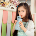 IDEUS Insulated Water Bottle 12oz, Stainless Steel Insulated Water Bottle For School, Insulated Bottles With Straws Leakproof, Vacuum Double Wall Water Bottles For Boys And Girls With 2 Lids, BPA Free