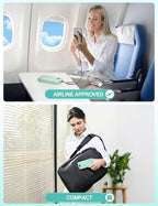 Portable Power Bank, 20000mAh 22.5W USB C Fast Charging Power Bank with Built-in Cables & Wall Plug, External Battery Pack with LED Display, Ultimate Travel Essential for iPhone, iPad, Samsung Green