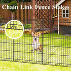 Rebar Stakes 12 Inch 20 Pack J Hook Ground Stakes Heavy Duty Chain Link Fence Stakes Galvanized Anchors Metal Tent Stakes for Wire Fencing Concrete Forming Trampolines Camping Canopies Shed Swing