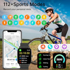 Smart Watch for Men Women Fitness: Make Answer Call Digital Mens Watches Waterproof Running Pedometer Smartwatch for Android Phone iPhone Samsung Compatible Sleep SpO2 Heart Rate Monitor Step Tracker