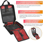 Medical Molle Pouch Tactical - 1000D Nylon First Aid Pouch, Big Capacity EMT Pouch Utility, Heavy Duty Military Grade Rip-Away Ifak Pouch for Home and Outdoor Activities（Bag Only