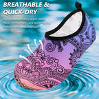 Deevike Water Shoes for Women Men Barefoot Quick-Dry Aqua Socks Slip-on for Beach Swim Surf Yoga Exercise