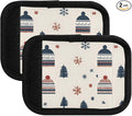Christmas Hat Tree Luggage Handle Wrap for Suitcase Luggage Tags Handle Covers Identifiers Soft Decorations Travel Accessories 2 Pack