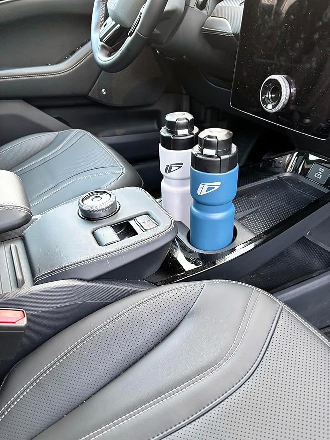 Speedfil Speedflask 21 oz. Vacuum Insulated Stainless Steel Cycling Sports Water Bottle with NEW Bounce Back Lid 2.0 (blue)