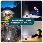 Blazin' Sun Rechargeable LED Lantern 1500 Lumen | 4000mAh Portable Camping Lantern | Hurricane, Emergency, Storm, Power Outage Light | 4 Modes | Runs Up to 25 Hours