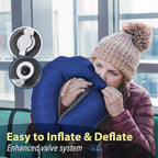 TREKOLOGY Travel Neck Pillow for Plane - Premium Airplane Neck Pillow for Sleeping - Ultimate Neck Support for Long Flights - Best Rated Travel Pillow, Comfortable Neck Rest for Airplane & Travel