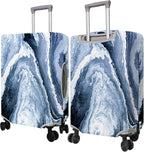 Travel Luggage Cover Suitcase Protector Fits 18-32 Inch Wheel Covers PatternedTravel Related Items Flower Luggage Protector Elastic XL