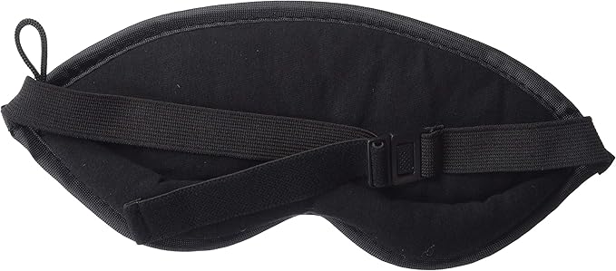 Lewis N. Clark Comfort Eye Mask + Sleep Aid to Block Light for Travel, Airplane, Hotel, Airport, Insomnia + Headache Relief with Adjustable Straps, 2 Pack, Blue