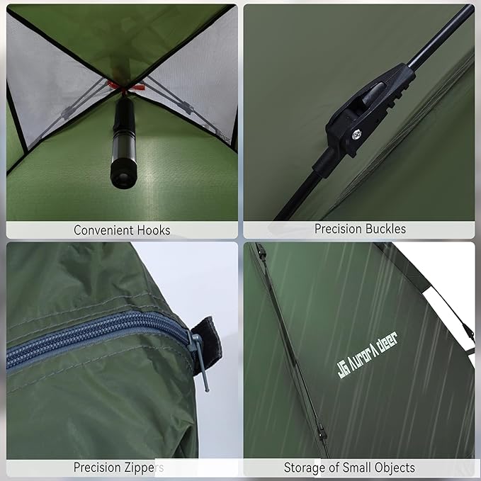 1/2/3/4 Person Tents Waterproof&Windproof Family Tents Camping-Tent,Lightweight Portable Pop Up Tent for Camping,Hiking,Mountaineering or Beach Easy to Set Up Adventures Carry Bag