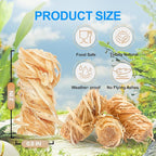 110 Pieces Fire Starter, Waterproof - Natural Fire Starters, for BBQ, Fireplace, Pizza Oven, Fire-Pit, Campfire, Camping Charcoal Starter, Quick Light Wood Charcoal Fire Starter