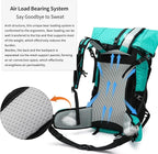 Hiking Backpack,40L to 50L Extra Large Capacity Hiking Bag,Internal Frame Camping Backpack,Upgraded X-PAC Lightweight Sport Daypack Travel Backpack Fit For Mountain Climbing Camping(Peacock Green)