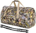 WILD HEART Waterproof Motorcycle Duffel Bag PVC500D Double-bottom With Rope Straps and Inner Pocket 40L 66L 100L for Kayaking, Camping, Boating,Motorcycle