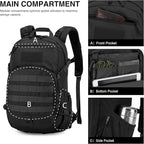 Mardingtop Military Tactical Backpack 25L Molle Hiking Backpack for Backpacking,Cycling and Biking