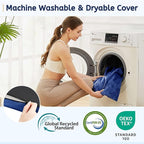 HomeMate CertiPUR-US Memory Foam Camping Mattress Pad Portable Roll Up Mattress for Adults Sleeping Mat Cot Mattress Pad