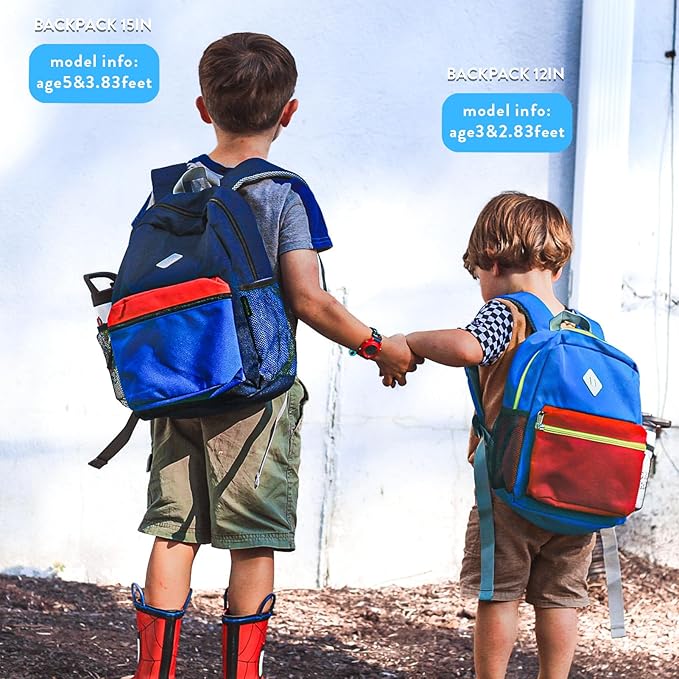 STEAMEDBUN Toddler Backpack for Boys 2-4,Kindergarten Backpack for Boys,Preschool Backpack,Mini