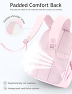 Travel Backpack for Women, 15.6 Inch Laptop Backpack, Quilted College Bookbag, Cute Work Backpacks, Water Resistant