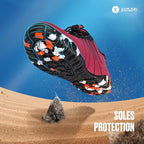 SIMARI Water Shoes for Women Men - Barefoot Quick-Dry Aqua Socks | Lightweight Swim Shoes for Surfing, Swimming, Beach Sports, Kayaking, Diving | Non-Slip Design