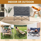 KingCamp Butterfly Chair Oversized XL Camping Chairs for Adults Padded Folding Comfy Camp Chairs 300lbs Heavy Duty with High Back for Bedroom Living Room Dorm Rooms Outdoor Patio Lawn