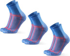 DANISH ENDURANCE Ultra-Comfort Quarter Running Socks - 3 or 5 Pack