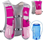 Azarxis Running Water Bottles Flask BPA Free Leakproof Hydration Vest Packs Waist Belt Replacement for Triathlon Marathon Hiking Cycling Climbing Runner