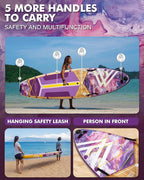 11'6"x35" Inflatable Paddle Board, 450lbs Extra Wide Stand Up Sup Board for Adults, Blow Up Paddleboard Kayak Non-Slip Stable Deck Boat for Yoga Fishing Surf