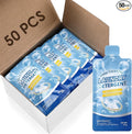 Loopeer 50 Pcs Individual Travel Laundry Detergent 0.88 oz Portable Detergent Packets Travel Size Single Use Liquid Soap for Traveler Hostel Essentials Cleaning
