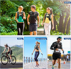 8lb/12lb/16lb/20Lb Weighted Vest for Woman Men with Reflective Stripe, Size Adjustable Strength Training Weighted Vest for Walk Running Jogging