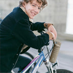 IDEUS Insulated Stainless Steel Water Bottle with 2 Leak-Proof Lids, Thermal Water Flask for Hiking Biking, 18oz, Celadon