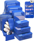10 Set Packing Cubes for Travel, Gifts for Women Mom,Anti-Tearing Suitcase Organizer,OlarHike Vacation Essentials & Accessories for Cruise Ship