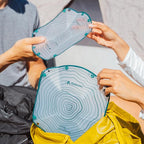 Coghlan's Snapfold™ Solo Pack 3-Piece Collapsible Tableware Set – Lightweight 4 oz, Leakproof, Compact Camping Gear for Backpacking, Hiking, and Outdoors, Includes Foldable Cup, Bowl, and Dish