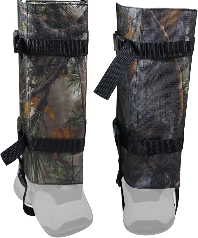Snake Gaiters Leg Guards, Waterproof Snake Guards, Adjustable Snake Bite Protection for Lower Legs, Snake Chaps for Men&Women