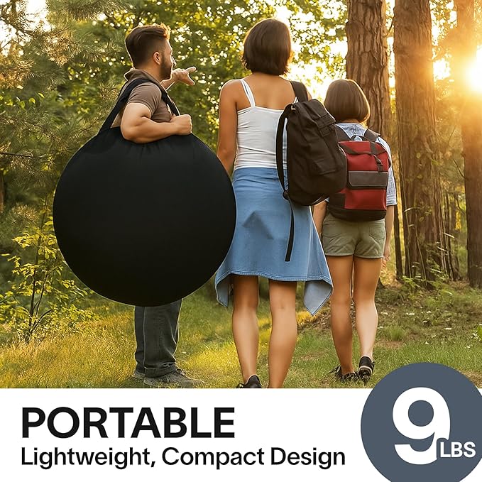 Alvantor Screen House Gazebo, 6-10-15 Person Pop Up Igloo Screened Canopy Tent with Mosquito Netting Sides, Instant UV Resistant Sun Shelter for Garden, Patio, Backyard