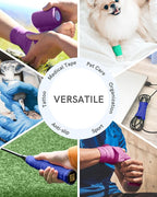 FriCARE Self Adhesive Bandage Wrap, Medical Tape in First Aid Kit, Cohesive Bandages for Wounds Sport Vet, 2 Inches X 5 Yards 12 Rolls, Energetic