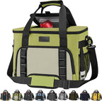 BALEINE Extra Large Soft Cooler Bag, Portable Leakproof Cooler, 40/60 Cans Volume for Beach, Camping, Kayaking, Travel, and Road Trips