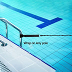 Hikeen Swimming Training Belt - 4M Tether for Swim in Place, Stationary Harness, Aquatic Resistance Belt