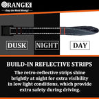 ORANGEE 4 Pack Motorcycle & Bike Luggage Straps 20" - 55" Adjustable Stretch Tie Down Strap for Motorcycle, Bike, ATV Racks